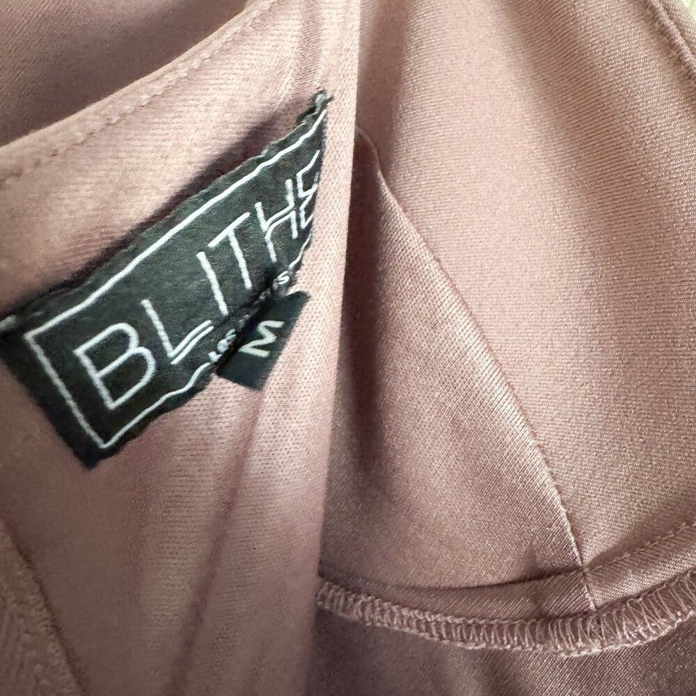 Blithe Mauve Jumpsuit Size Medium, Euc - image 5